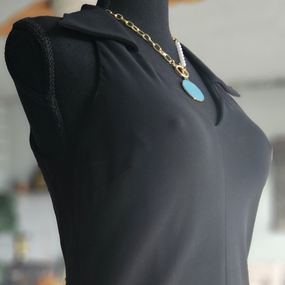 Jones New York Black Maxi Dress Size 12 - Picture 11 of 15